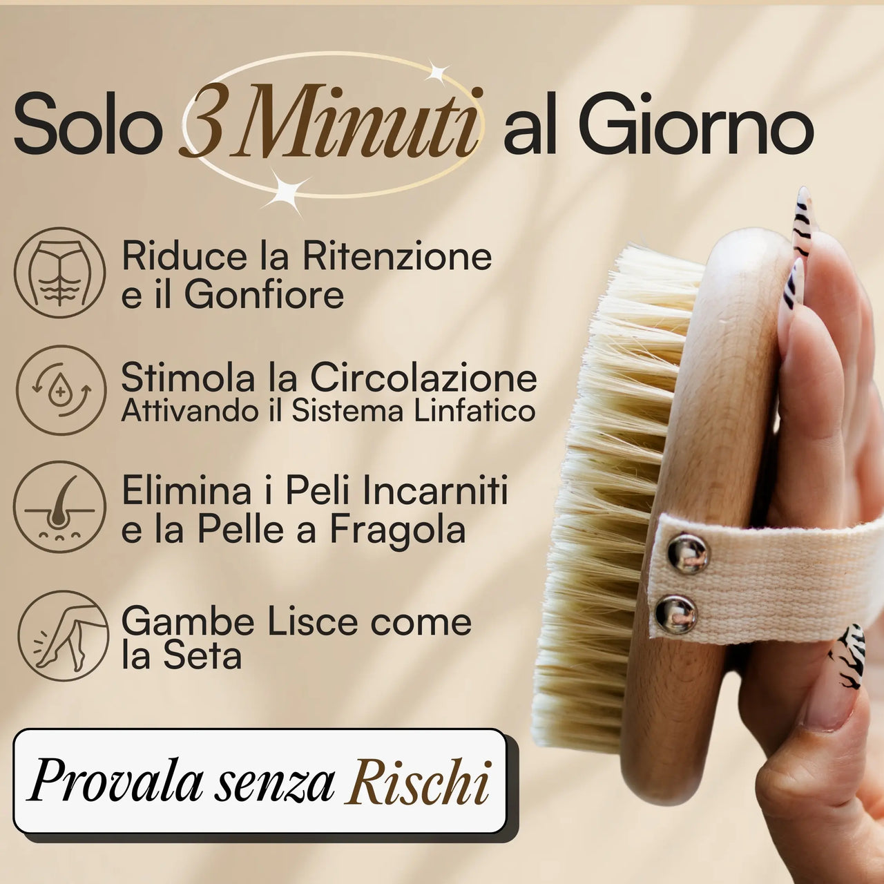 iBrushy Spazzola a Secco